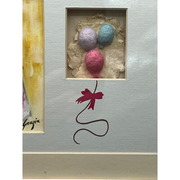 Ted DeGrazia “Girl With a Balloon" Lithograph by Sandstone Creations & Handmade - Picture 3 of 9